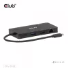 CLUB3D 9-1 Dual HDMI™ USB-C®-hub PD3.0 100W
