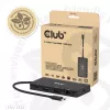 CLUB3D 9-1 Dual HDMI™ USB-C®-hub PD3.0 100W