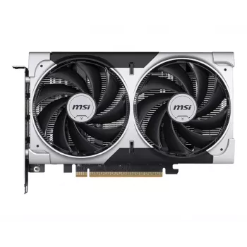 Grafische kaart MSI GeForce RTX 5050 8 GB GDDR6, PCIe 5.0, 2560 CUDA, 2602 MHz boost, 128-bit, 3x DP 2.1b + 1x HDMI 2.1b, 130 W, 2 ventilatoren