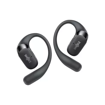 SHOKZ OpenFit 2+ hoofdtelefoon draadloos oorbeugel, in-ear bellen/muziek Bluetooth zwart
