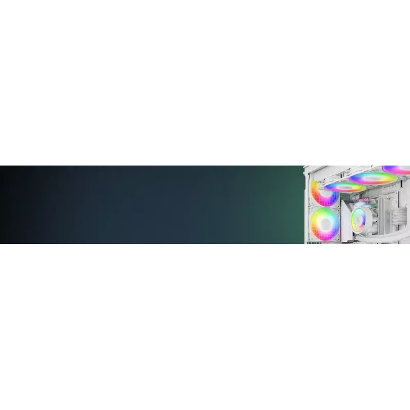 ARCTIC P14 Pro A-RGB (wit) 140 mm A-RGB-PWM-ventilator met kabelsplitter