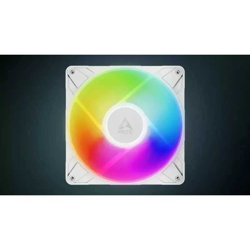 ARCTIC P14 Pro A-RGB (wit) 140 mm A-RGB-PWM-ventilator met kabelsplitter