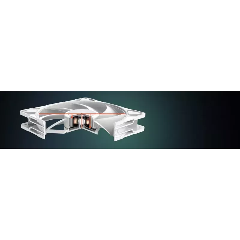 ARCTIC P14 Pro A-RGB (wit) 140 mm A-RGB-PWM-ventilator met kabelsplitter