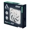 ARCTIC P14 Pro PST (wit) 140 mm PWM-ventilator met kabelsplitter