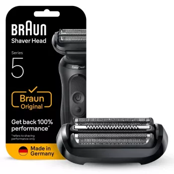 Scheerkop BRAUN Series 5 54 B — 1 vervangende kop, zwart roestvrij staal