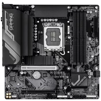 GIGABYTE B760M GAMING X WIFI6E GEN5 Micro ATX moederbord, LGA1700, B760, DDR5 tot 5600MHz, 4 DIMM, 2x PCIe 4.0 M.2, Wi-Fi 6E, 2.5GbE
