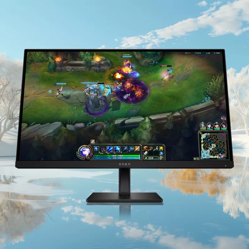 HP OMEN AV4K1E9#ABB computermonitor 68,6 cm (27 inch) 1920 x 1080 pixel Full HD LCD zwart