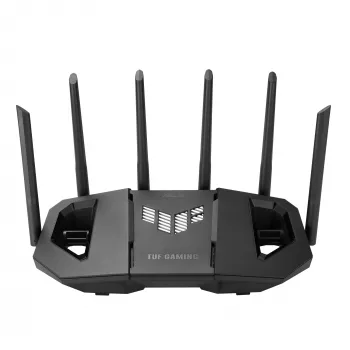 ASUS 90IG0A30-MO9C00 draadloze router 2,5 Gigabit Ethernet tri-band (2,4 GHz / 5 GHz / 6 GHz) zwart