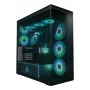 ARCTIC Xtender (zwart) Premium E-ATX pc-behuizing, midi-tower, pc, zwart, EATX, metaal, gehard glas, gaming