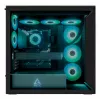 ARCTIC Xtender (zwart) Premium E-ATX pc-behuizing, midi-tower, pc, zwart, EATX, metaal, gehard glas, gaming