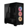 CORSAIR midi-tower 3500X LX-R RGB iCUE LINK zwart