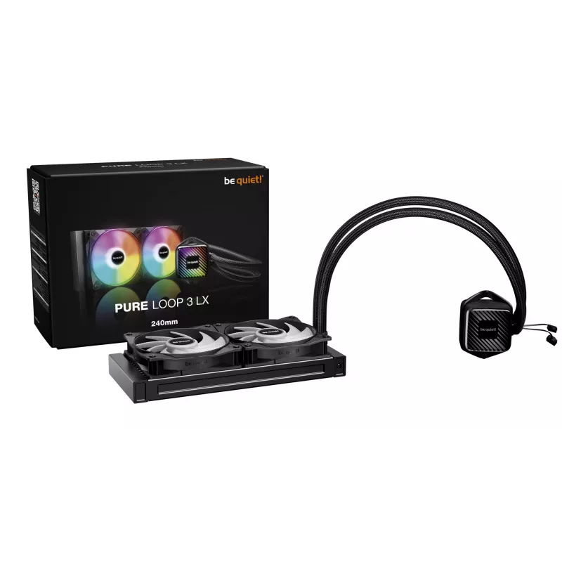 be quiet! PURE LOOP 3 LX processor all-in-one waterkoeling 12 cm zwart 1 stuk