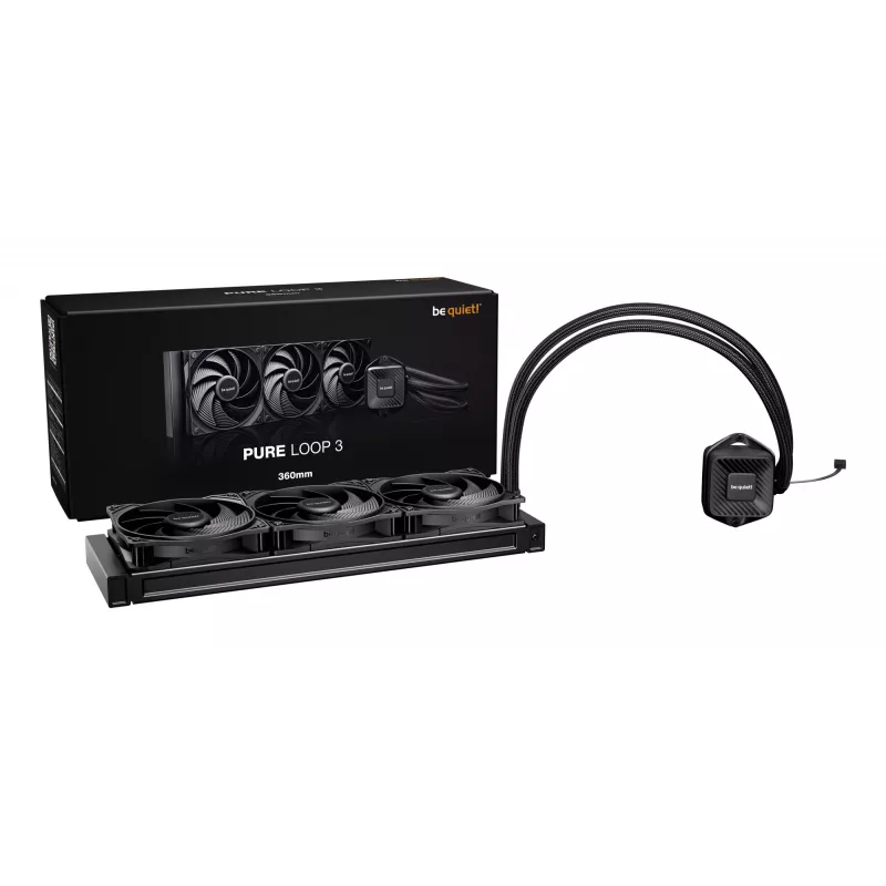 be quiet PURE LOOP 3 processor all-in-one vloeistofkoeler 12 cm zwart 1 stuk