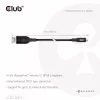 CLUB3D CAC-1563 videokabel-adapter 2 m USB Type-C DisplayPort zwart