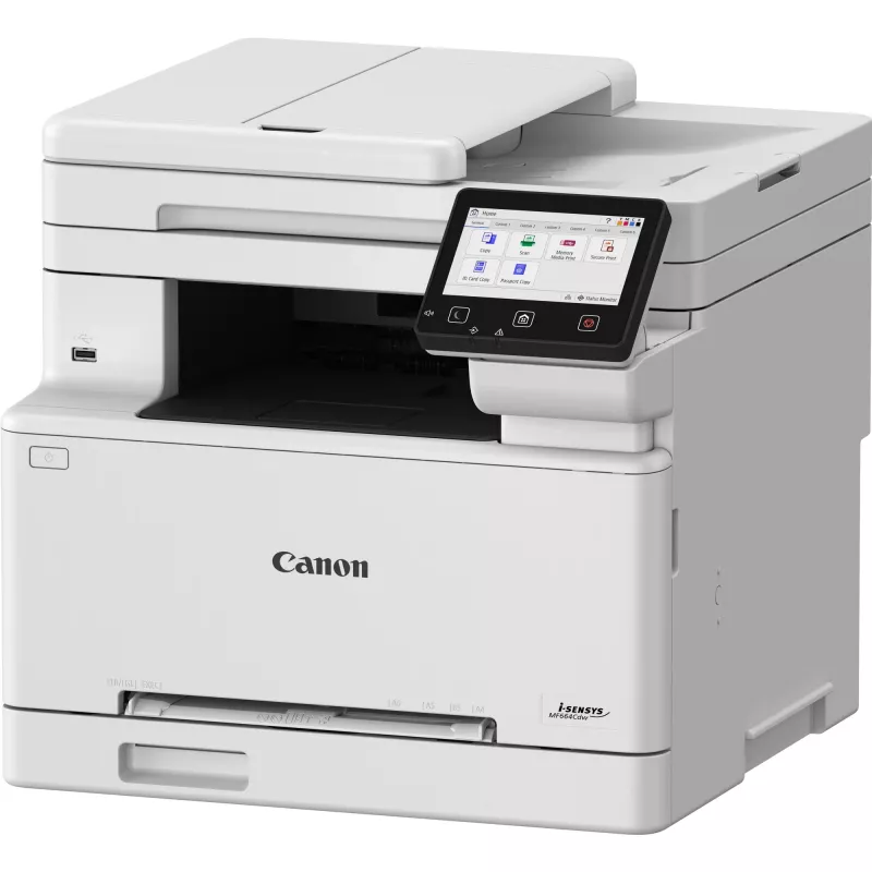 Multifunctionele laserprinter Canon i-SENSYS MF664Cdw — kleur, 1200x1200 DPI, 25 ppm, A4, Wi-Fi, duplex