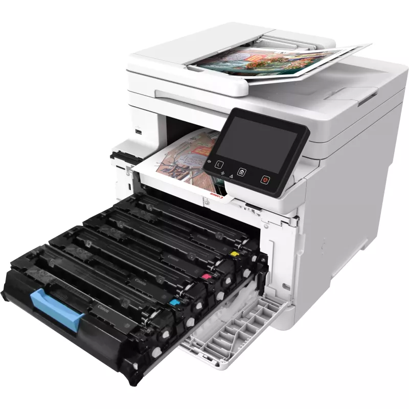 Multifunctionele laserprinter Canon i-SENSYS MF664Cdw — kleur, 1200x1200 DPI, 25 ppm, A4, Wi-Fi, duplex