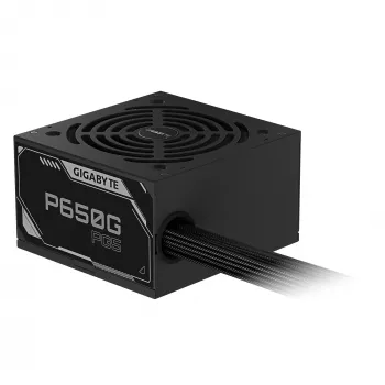 GIGABYTE P650G PCIE 5.1 voeding – PCIe 5.1, 80 PLUS Silver, 120mm ventilator, ATX 3.1 compatibel, EU-stekker