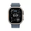 APPLE Watch Ultra 3 (2025) LTE 49mm titanium behuizing met Ocean Band - blauw