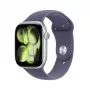 APPLE Watch Series 11 GPS 46mm zilveren aluminium behuizing met paarse nevel sportband M/L