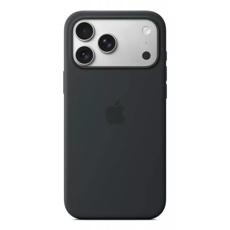 Apple Silicone Case met MagSafe iPhone 17 Pro Max zwart