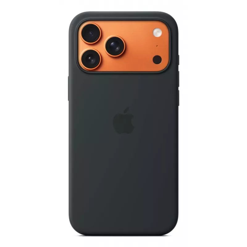 Apple Silicone Case met MagSafe iPhone 17 Pro Max zwart