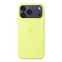 APPLE iPhone 17 Pro Max – siliconen hoesje met MagSafe – neongeel