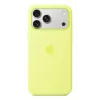 APPLE iPhone 17 Pro Max – siliconen hoesje met MagSafe – neongeel