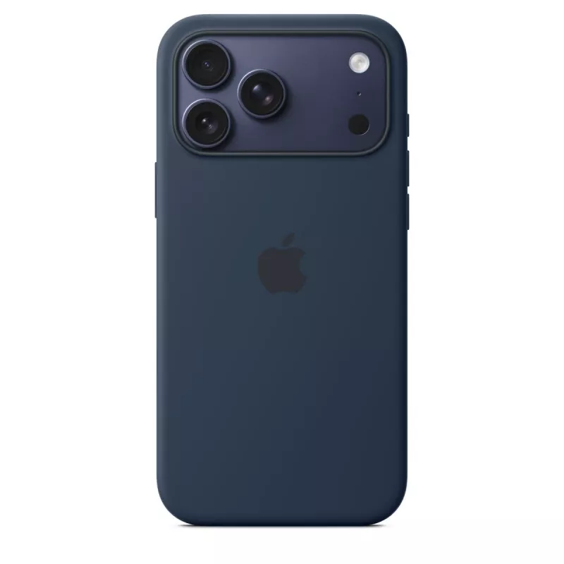 APPLE iPhone 17 Pro Max – siliconen hoesje met MagSafe – Midnight