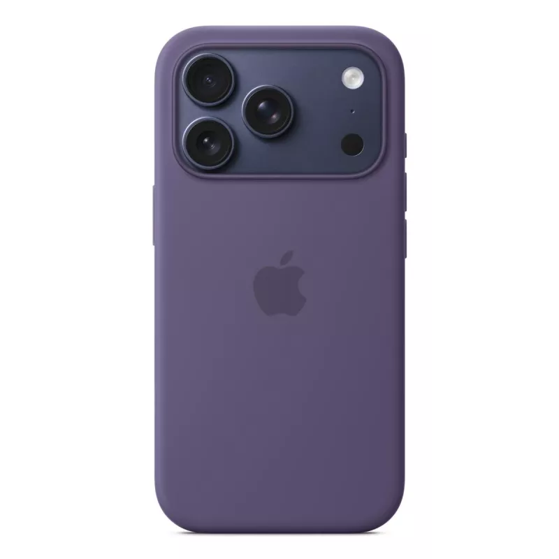 APPLE iPhone 17 Pro – siliconen case met MagSafe – paars Fog