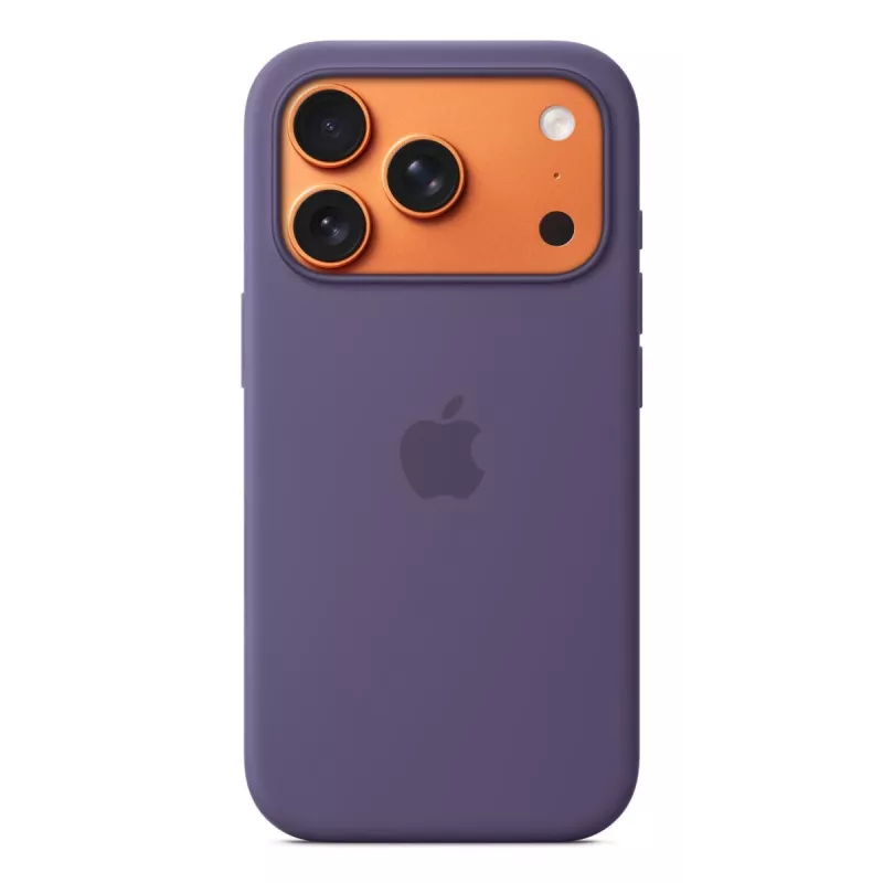 APPLE iPhone 17 Pro – siliconen case met MagSafe – paars Fog