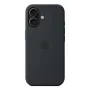 Apple Silicone Case met MagSafe iPhone 17 zwart
