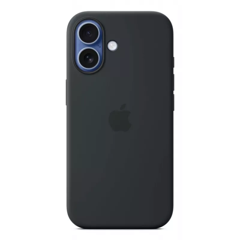 Apple Silicone Case met MagSafe iPhone 17 zwart