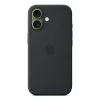 Apple Silicone Case met MagSafe iPhone 17 zwart