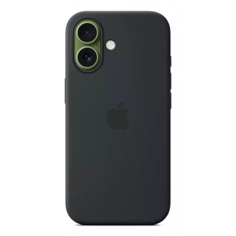 Apple Silicone Case met MagSafe iPhone 17 zwart