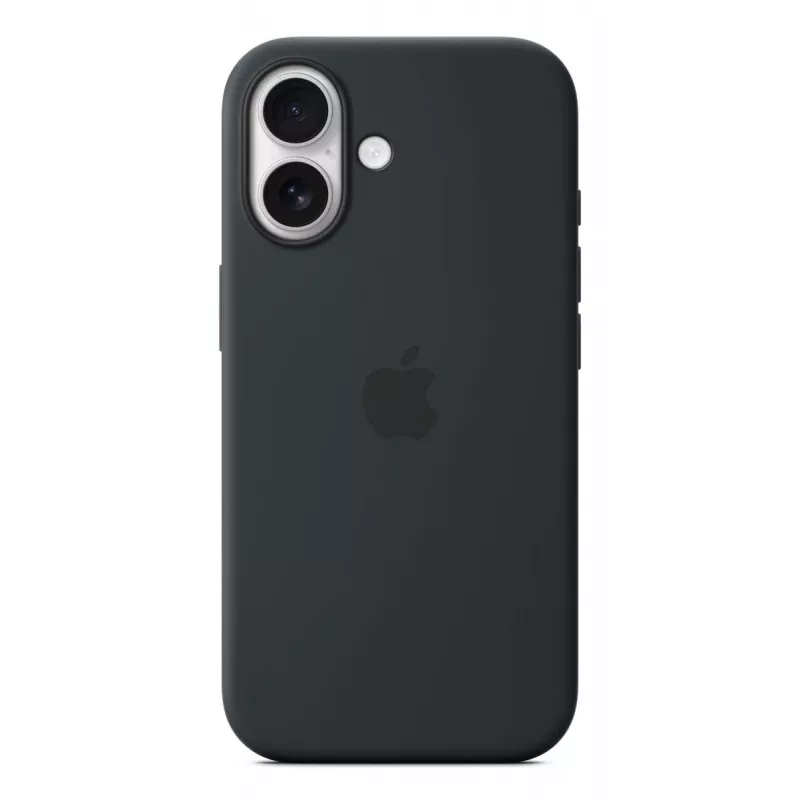 Apple Silicone Case met MagSafe iPhone 17 zwart