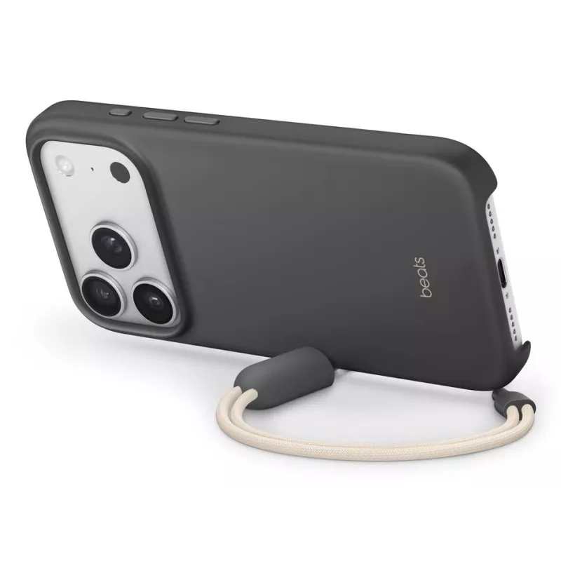 APPLE Beats iPhone 17 Pro – kickstand-hoesje met MagSafe en camerabediening – granietgrijs