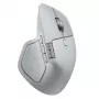 Logitech muis MX Master 4 — rechtshandig, laser 8000 DPI, RF draadloos + Bluetooth, 8 knoppen, grijs