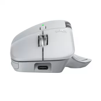 LOGITECH MX Master 4 voor Mac - draadloze muis - wit-zilver