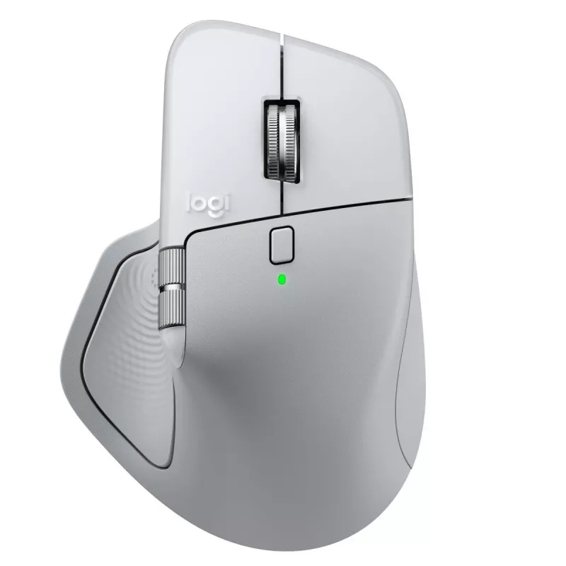 LOGITECH MX Master 4 voor Mac - draadloze muis - wit-zilver