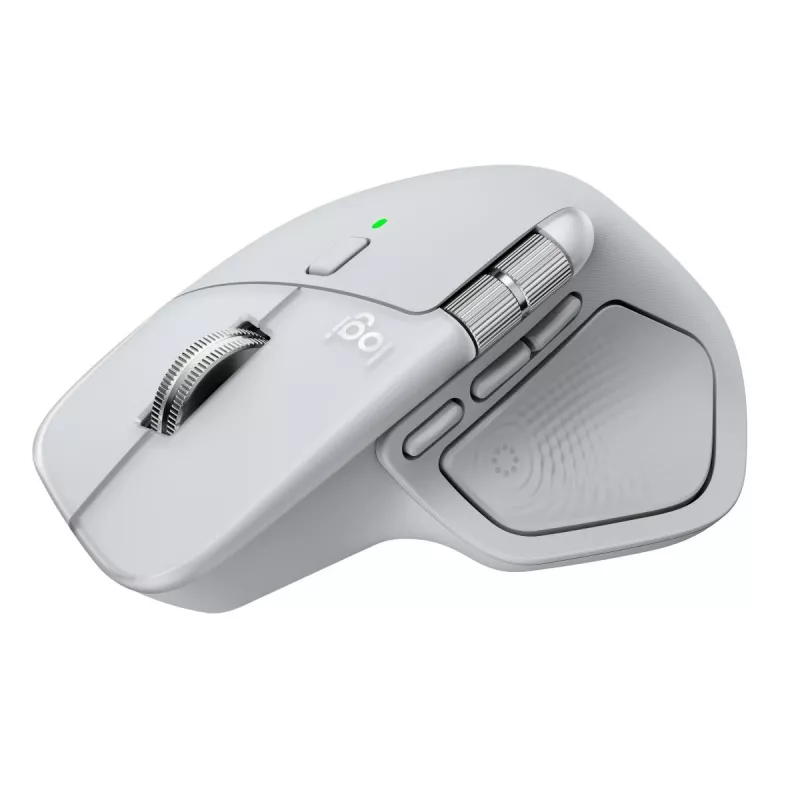 LOGITECH MX Master 4 voor Mac - draadloze muis - wit-zilver