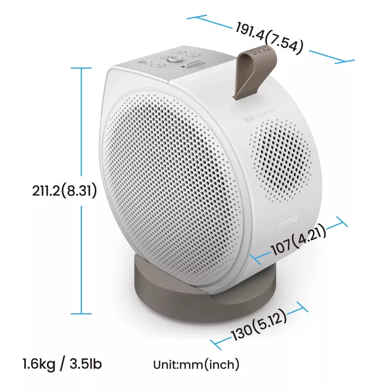 BenQ GV32 500 ANSI lumen DLP 1080p (1920x1080) wit