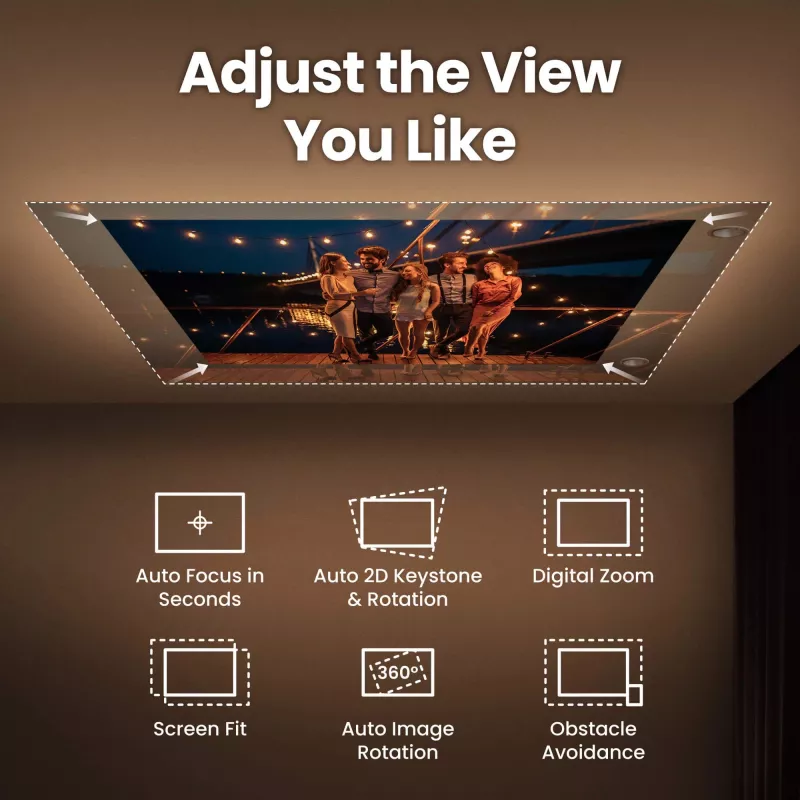 BenQ GV32 500 ANSI lumen DLP 1080p (1920x1080) wit