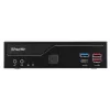 Shuttle slimme pc DH770, S1700, 2x HDMI, 2x DP, 2x 2.5G LAN, 2x COM, 8x USB, 1x 2,5 inch, 2x M.2, 24/7 continu gebruik, incl. VESA