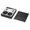 Shuttle slimme pc DH770, S1700, 2x HDMI, 2x DP, 2x 2.5G LAN, 2x COM, 8x USB, 1x 2,5 inch, 2x M.2, 24/7 continu gebruik, incl. VESA