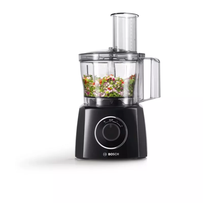 Bosch MCM3201B keukenmachine 800 W 2,3 L zwart, transparant