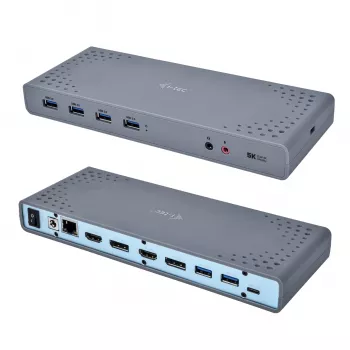 i-tec USB 3.0 / USB-C / Thunderbolt 3 dual display dockingstation