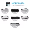 HP 711 3-pack 29 ml geel DesignJet inktpatronen