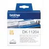 Brother multifunctionele etiketten, zwart op wit, 400 stuks, DK, wit, thermisch direct, China
