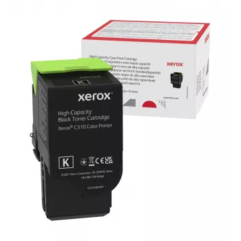 Xerox Genuine ® C310 kleurenprinter/C315 kleurenmultifunctionele printer zwarte tonercartridge met hoge capaciteit (8000 pagina's) - 006R04364