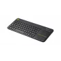 LOGITECH draadloos touch-toetsenbord K400 Plus - zwart - Qwerty UK